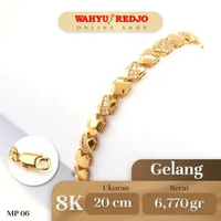 Gelang Emas Kadar 8K Wahyu Redjo GL-8K-30007556