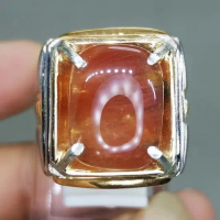 Batu Kecubung Rambut Merah