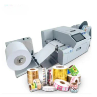 Factory wholesale customization Digital Color Label Printer Roll To Roll Sticker Machine Clear Barcode Inkjet Label Printer