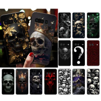 Skull Head Art Phone Case For Google Pixel 8 7 Pro 7A 7 6A 6 Pro 5A 4A 3A Pixel 4 XL Pixel 5 6 4 3 3A XL