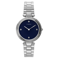 Timex  City Collection TW2V24000 นาฬิกาข้อมือผู้หญิง Silver-Tone