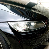 【IDFR】BMW 3系 E92 coupe 兩門 2006~2011 鍍鉻銀 前燈框 飾貼(車燈框 前燈框 頭燈框 大燈框)