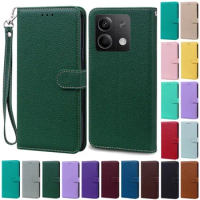 For Redmi Note 13 Pro Case Xiaomi Redmi Note 13 Pro 4G 5G Case Leather Wallet Flip Case For Redmi Note 13 Pro Plus Cover Fundas