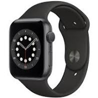 Apple Watch Series6 GPS版-太空灰鋁金屬錶殼配黑色運動錶帶_40mm