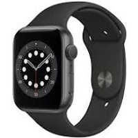 【APP 4%點數】Apple Watch Series6 GPS版-太空灰鋁金屬錶殼配黑色運動錶帶_40mm