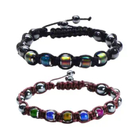 Mood Bracelet Bangle Adjustable Shimmer Color Changing Jewelry for Adult Men