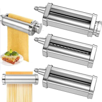 Pasta Roller Cutter Maker for KitchenAid Spaghetti Fettucine Accessories Noodle Kitchen Aid Stand Attachment Making Tools