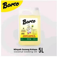 Minyak Goreng Kelapa Asli Barco 5 Liter Jerigen / Minyak Goreng 5 L Jerigen / Barco Minyak Goreng Ke