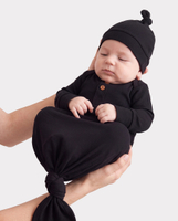 Baby Solid Knotted Gown