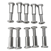 Screw Post, 20 Keping, Sesuai untuk Lubang 5 / 16Inci (8mm), Jenis Lelaki dengan Diameter Lubang M6X