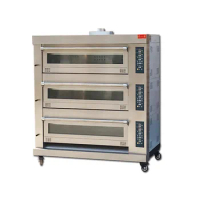 Large Oven SEB-3Y Three-Layer Nine-Plate Multi-Functional Stainless Steel Electric Oven Cake Food Bakery Equipment