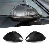 Dry Carbon Fiber Rearview Mirror Cover For Porsche Cayenne 9ya 2018-2021 Door Side Trim Shell Covers Sticker