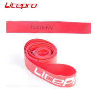 Litepro 1 Pair Bike Tyre Cushion 16inch 305 Bicycle High Pressure Tire Pad Inner Tube Explosion-proof For Folding Bike Parts