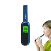 Digital Alcohol Tester Breath Tester Rechargeable Home Alcohol Tester Fast Charging Alcohol Breathalyzer Non-Contact BAC Tester