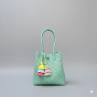 Tas Anyaman Jali Stylish, Handmade Berkualitas Cocok untuk Fashion, Belanja, & Pantai