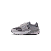 【NEW BALANCE】990 NB990 小童 元祖灰色 魔鬼氈 麂皮 黏帶 運動 休閒鞋 IV990GL6