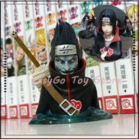 7cm Naruto Figure Hoshigaki Kisame Figure Itachi Uchiha Figure Naruto Bust Figurine Pvc Statue Model Collection Toys Gift