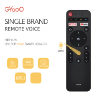 Voice Wireless Remote Control HTR-U28 For Haier Smart TV H50S6UG H55S6UG H65S6UG 4K UHD LED HDTV Android TVs Remoto