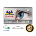 ViewSonic VX3276-MHD-3 32吋 IPS無邊框娛樂顯示器 (HDR10/75Hz/內建喇叭)