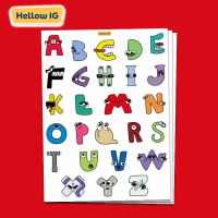 STICKER ALPHABET LORE STIKER LORE STIKER ABC ANGKA NUMBERS ALPABET LUC