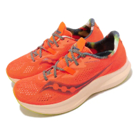 【SAUCONY 索康尼】競速跑鞋 Endorphin PRO 2 男鞋 橘 營火色 碳板 緩衝 索康尼 馬拉松(S2068745)