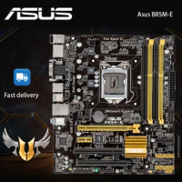 Used Asus B85M-E Motherboard B85 Socket LGA 1150 i7 i5 i3 DDR3 32G SATA3 USB3.0 Micro-ATX