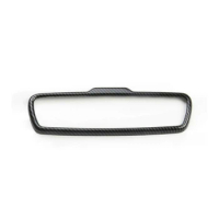 For Jeep Grand Cherokee 2017+ Interior Rearview Mirror Decorative Frame Trim Cover Stickers Accessories