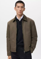 MANGO Man Cotton Quilted Jacket