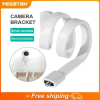 Portable Thread Gooseneck Holder Camera Stand Multifunctional Indoor Bracket Silicone Stand Adjustable Bracket for Baby Monitor