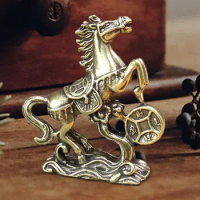 Horse Figurine Decor Artwork Desktop Horse Ornament Horse Statue for Dining Room Table Centerpiece Cabinet Bedroom Bookshelf
