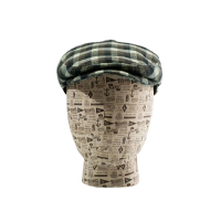 Sean Flatcap Plaid Wool Blend
