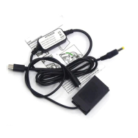 EP-5C DC Coupler EN-EL20 Dummy Battery USB Type C USB-PD Converter To DC Cable For Nikon 1J1 1J2 1J3 1S1 1AW1 1V3
