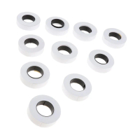 10 Rolls 10 Digits Double Row Label for Handheld Mx-6600 MX6600 Label Machine Price Tag