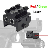 Metal Red GREEN Laser Sight Mini Compact Detachable 20mm Picatinny Rail Pistola Air gun Rifle Taurus G2C G3C CZ-75 Glock Airsoft