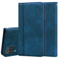 For Samsung A12 Case Samsung A12 Bumper 6.5 inch Soft Silicone Wallet Leather Flip Case For Samsung A12 Case