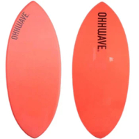 56 Inch Skim Board High Quality Performance for Water Sport Surfing Surf Board Swallow Tail Fiberglass Skimboard Shortboard