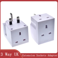 3 Way Triple Plug Adaptor Multi Plugs Extension Sockets Adapter UK 3 Pin Socket Extensions 250V 13 Amp Power Extender