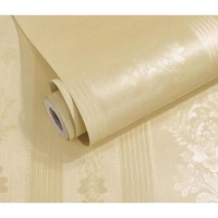 Wallpaper / Stiker Dinding / Walpaper dinding MOTIF Bunga Cream 149 TERBARU!!!!
