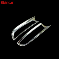 Bbincar ABS Chrome Rear Fog Light Cover Trim Frame Auto Exterior Styling 2PCS For Toyota Estima Previa Tarago 2016