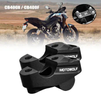 For Honda CB400X CB400F CB 400X CB 400 X 2020 2021 Handlebar Riser Drag Handle Bar Clamp Extend Adapter Motorcycle Accessories