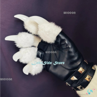 Fursuit Paws Kigurumi Furry คอสเพลย์ถุงมือ Decors สัตว์คอสเพลย์ถุงมือ Handwear Wearable Kig Party Or