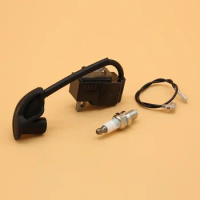 Ignition Coil Module Spark Plug Fit For STIHL FS87 FS90 FS100 FS130 HL95 HL100 HT100 HT101 KM90 KM130 Brushcutter Replace Parts