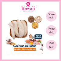 [100g] Thịt Ức, Trứng, Gan Gà Sấy Khô Dinh Dưỡng Cho Chó Mèo
