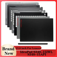 For Lenovo IdeaPad S340-15IWL S340-15API Laptops LCD Back Cover/Front Bezel/Hing Cover/Palmrest/Bottom Case Black Silver Blue