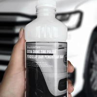 KingAutoCare Extra Shine Tire Polish 500ml Pengkilap & Penghitam Ban Tahan Hingga 5 Hari