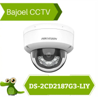 Hikvision DS‑2CD2187G3‑LIY – Dome IP 8 MP 4K ColorVu Smart Hybrid Light, Mono‑Mic & Strobe