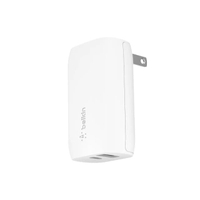 หัวชาร์จบ้าน 2 พอร์ต USB-C + USB-A ชาร์จเร็ว 0-50% ใน 25 นาที* รองรับ iPhone ทุกรุ่น รวมถึง iPhone 1