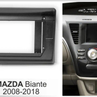 10.1 inch Car Radio Facia Panel for 2008-2018 MAZDA BIANTE Fascia Dash Kit Install Console Plate Adapter Bezel Cover Trim