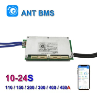 Ant BMS 10-24S Bluetooth Smart BMS with Balance Li-Ion LiFePo4 LTO Battery Managment 18650 Battery E