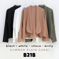 Baju outer luaran blazer polos lengan panjang kerja kantor formal fashion cewek wanita murah -21B